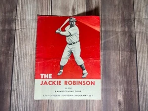 1951 Jackie Robinson All Star Barnstorming Tour Official Souvenir Program - Picture 1 of 5