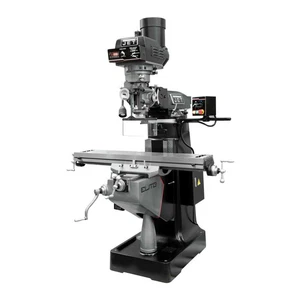 JET 894313 EVS-949 Mill w/ 2-Axis DRO & X, Y-Axis Powerfeeds & Air Draw Bar New - Picture 1 of 8