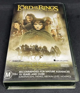 Lord Of The Rings: The Fellowship Of The Ring - VHS Video Tape - Picture 1 of 4