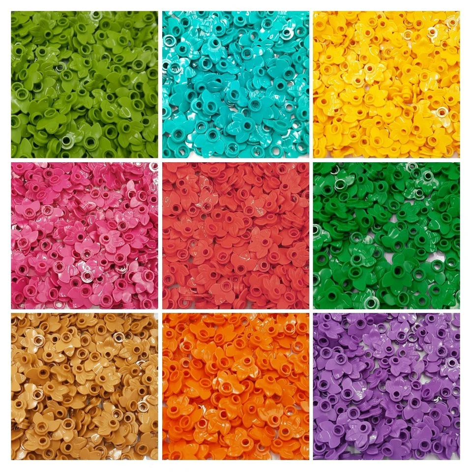 Lego Blätter Blatt Pflanzen viele Farben Auswahl Wald Baum Blatt 32607  NEU - Bild 1 von 1