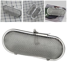 SFERA Mesh di tè infus. ACCIAIO Inossidabile FOGLIA erbe Loose Filtro riutilizzabile Filtro Spice