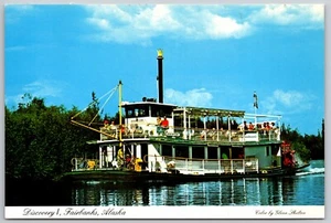 Alaska Riverboat "Discovery I" auf Chena & Tanana Alaska (6 x 4 Zoll) Postkarte 9329 - Bild 1 von 3