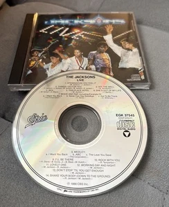 The Jacksons Live CD Epic Records *LIKE NEW* - Picture 1 of 2