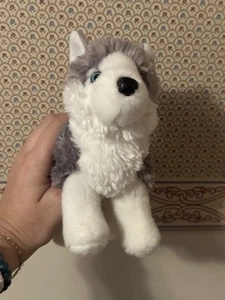 Douglas Toys Nikita Husky Plush Stuffed Animal Toy,, 8" - Picture 1 of 4