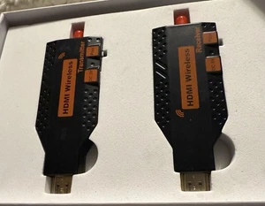 Wireless HDMI Transmitter and 2 Receivers 350FT Streaming Extender Kit fr PC/TV - Picture 1 of 5
