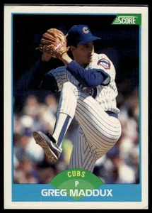 1989 Score #119 Greg Maddux - Picture 1 of 2