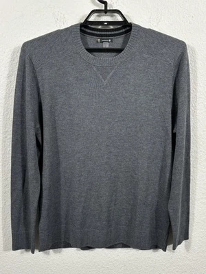 Smartwool Sweater Mens Large Gray Crewneck Long Sleeve Wool Blend Pullover - Image 1 of 4