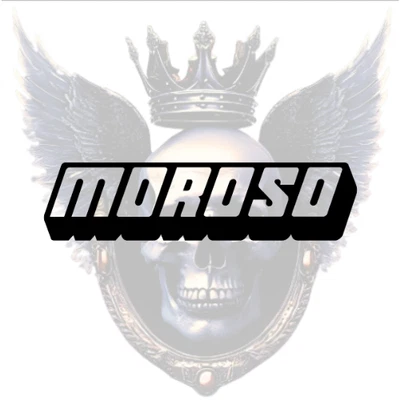 Calcomanías de vinilo premium inspiradas en Moroso (2x) para automóvil, ventana, computadora portátil, pared, caja de herramientas Foto 1 de 4