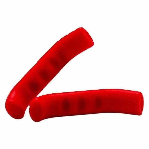 Miles Wide Sticky Fingers 2 Bicycle Brake Bike Levers Red Pair