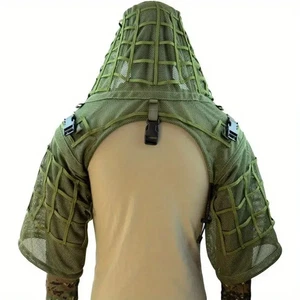 Sniper Ghillie Suit Bottom Ripped Ghillie Snake Head Hooded Camouflage - Picture 1 of 3