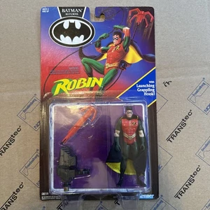 1991 ROBIN Action Figure - Batman Returns - Launching Grappling Hook Kenner MOC - Photo 1/7
