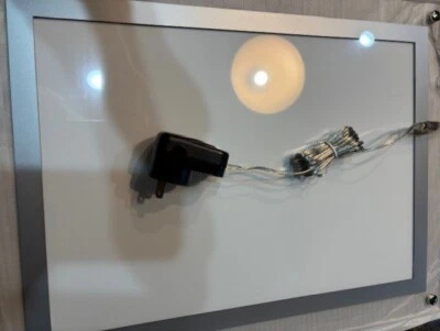 18"X24" Led Backlit Poster Frame Light Box Sign Aluminum Snap Photo Picture - Image 1 of 4