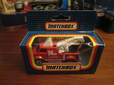 De colección MATCHBOX International Blue Box 1987 Diecast MB-21 Breakdown Van Rojo Nuevo de Lote Antiguo Foto 1 de 4