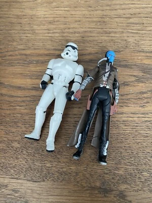 Boneco de ação Star Wars Stormtrooper & CAD BANE 2009 3,75" - Imagem 1 de 4