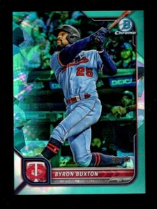 Bowman 2022 cromo zafiro Aqua #94 Byron Buxton 88/99 gemelos - Imagen 1 de 1