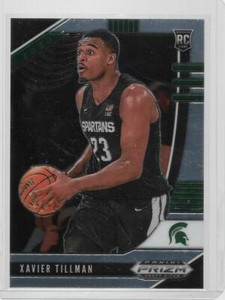 2020-21 Panini Prizm Draft Picks #22 Xavier Tillman RC 