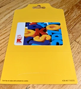 Vintage 2000's   KMART Gift Card (NO VALUE) Collectible #6 - Picture 1 of 3