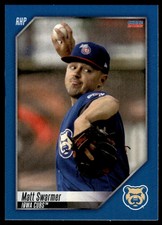 2022 Choice Matt Swarrmer Rookie Iowa Cubs AAA Chicago Cubs