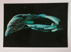 POSTCARD - *Unposted* Vintage 1990s Paramount Star Trek Postcard Romulan Warbird - Picture 1 of 1