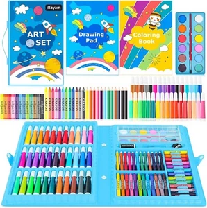 Drawing Set Kit for Kids Children Teens and Adults Coloring Painting Supplie - Picture 1 of 7