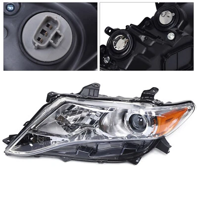 For Toyota Venza 2009-2016 halogen Left Headlight Halogen Headlamp DRL Lamp US Foto 1 de 4