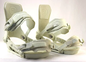 Ride A-9 Snowboard Bindings Small (Mens US Size 4-8) Bone 2023 A9 - 77966 - Picture 1 of 5