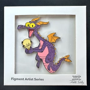 2023 Disney Parks Epcot Figment Lightbulb Artist Series Mini Jumbo LE Pin - NEW - Picture 1 of 1