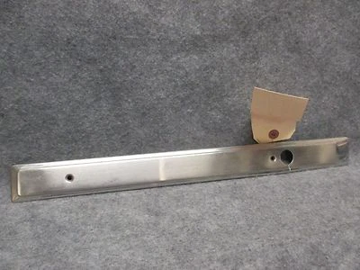 1973-1977 74 Monte Carlo Chevelle 50/50 borde de asiento de banco moldura de acero inoxidable 18914 Foto 1 de 4