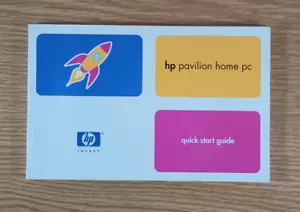 HP Hewlett Packard Pavilion Home PC Quick Start Guide 86 pages 8 x 5 inches - Picture 1 of 2