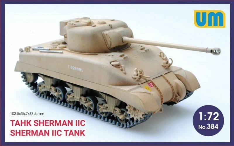 Unimodels UM384 - 1:72 Medium Serbatoio Sherman Iic - Immagine 1 di 1