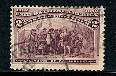 US Single Stamp Scott# 231 (Used) - Image 1 of 2