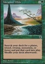 1x Untamed Wilds LP, English MTG Portal 1
