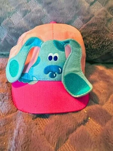 Vintage Blues Clues 2006 NickJR Toddler 4-6 pink with dark pink bill Cap Hat - Picture 1 of 2