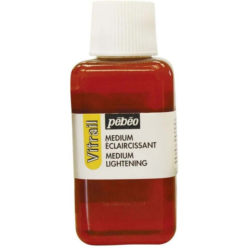 [054000] Pébéo [Ref:054000] PÉBÉO Peinture VITRAIL 250ml médium éclaircissant