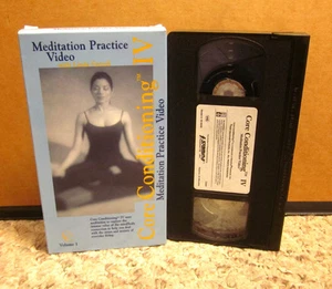 CORE CONDITIONING 4 mind-body Linda Farrell work-out VHS meditation no stress - Picture 1 of 2