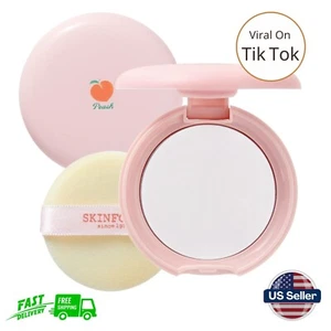 SKINFOOD Pfirsich Baumwolle Porenunschärfe Pakt - Talg Kontrolle Pack mit seidiger Textur... - Bild 1 von 5