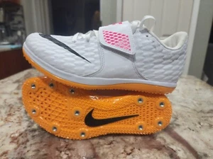 Nike Zoom High Jump Elite Track Field 806561 102 weiß orange Herren 4,5 Damen 6 - Bild 1 von 13