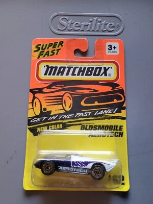 Matchbox Super Fast New Color Oldsmobile Aerotech #62 1993 - Image 1 of 2
