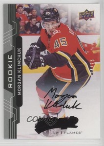 2018-19 MVP High Series Rookies Super Script /25 Morgan Klimchuk #225 Rookie RC