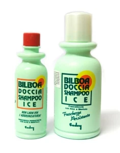 Bilboa Doccia Shampoo ICE non lava via l'abbronzatura Aloe e Mentolo Cadey (2...