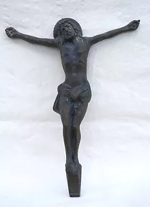Antike französische Christ Corpus Bronze A Dubois 1900 - Bild 1 von 7