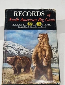 Records Of North American Big Game 1958 - Bild 1 von 12