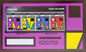 New Zealand 2024/ New Zealand Band - Split Enz True Colours M /S - FDC - Picture 1 of 1