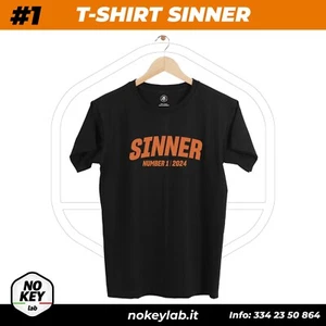 T-Shirt Jannik Sinner Trofei 2024 - Maglietta Fan Tennis Italiano - Foto 1 di 2