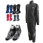 Zamp ZR-10 BLK Two-Piece Racing Suit Combo-XL Gloves,L Jacket,3XL Pants,11 Shoes