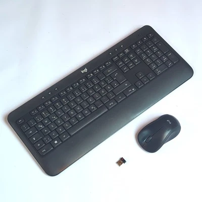 Logitech K540 + M310 kabelloses/wireless Tastatur + Maus Set mit Unifying-Dongle - Bild 1 von 4