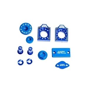 Tusk Billet Bling Kit Blue For YAMAHA WR250F 2003-2009,2011-2013 - Picture 1 of 4