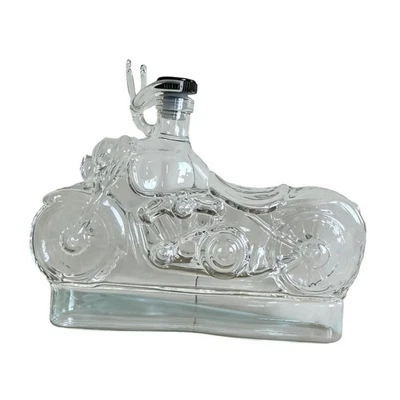 Whisky Decanter Wine Bottle Transparent for Champagne Vodka Bourbon for Bar Home - Image 1 of 4