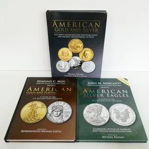 Whitman American Bullion Collector Investor Coins Eagles Gold Lot of 3 Books - Picture 1 of 15