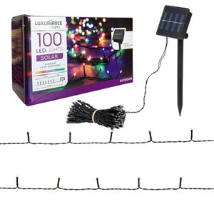 Lichterkette Solarlichterkette Luxuriance 8 Modi 12,9m 100 LED mehrfarbig - Bild 1 von 4